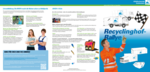 Minibild der Broschüre, öffnet internen Link zur PDF der Recyclinghofralley