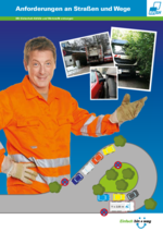 Minibild der Broschüre, öffnet internen Link zur PDF Anforderung Straßenbau